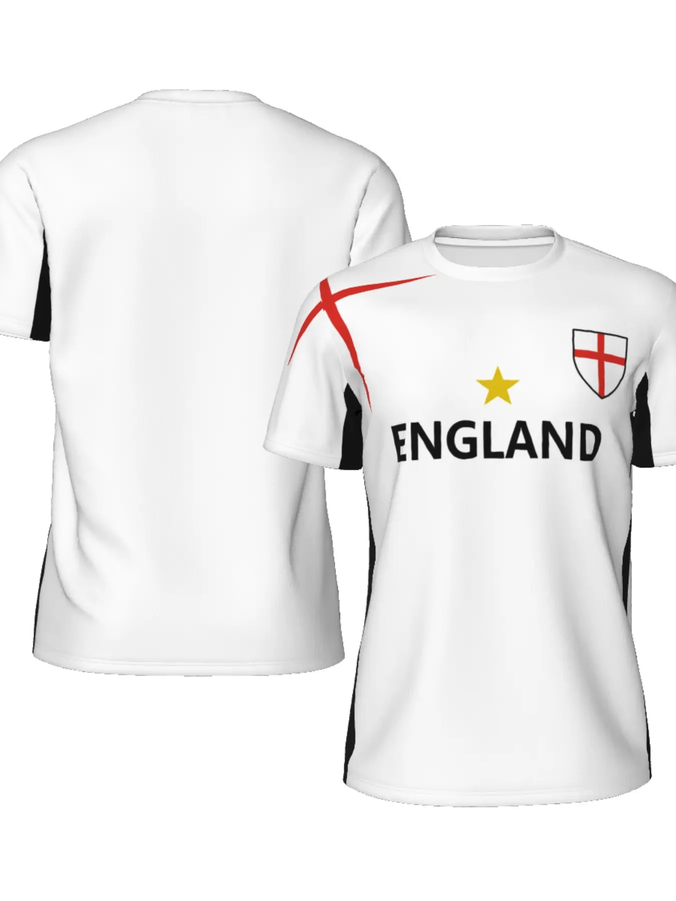 Badminton England - 2026 New England voetbalshirt voor volwassenen,
