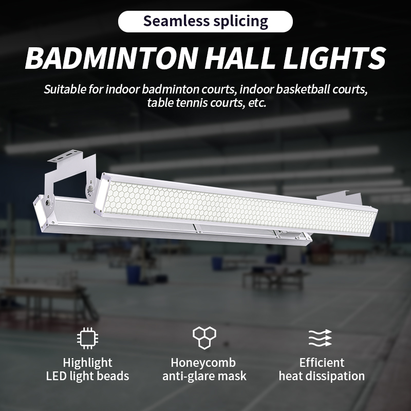 Badminton Court - Nieuwe indoor LED badmintonveldverlichting, LED badmintonbaanverlichting,