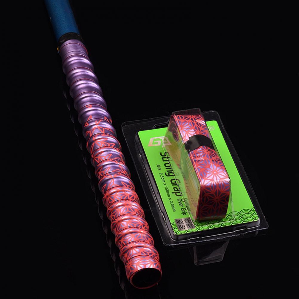 Badminton Grip - Handige, nuttige hengelomwikkeling met kleurverloop, lange