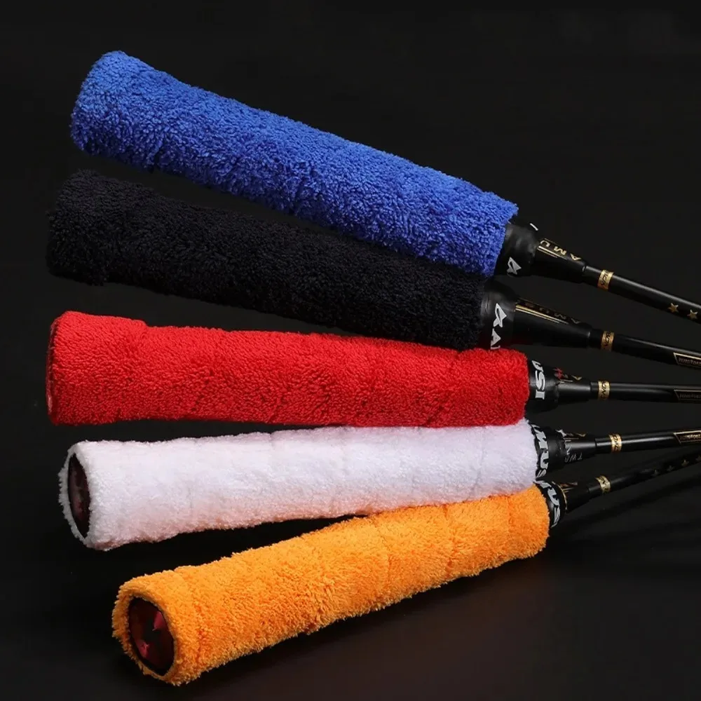 Badminton Grip - Pro zweetabsorberende overgrips katoenen handdoekgreeptape voor