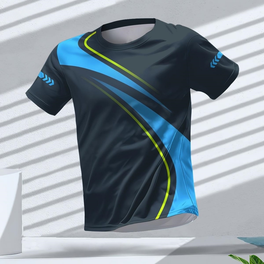 Badminton Emoji - Zomer heren T-shirt Running Fitness Sport