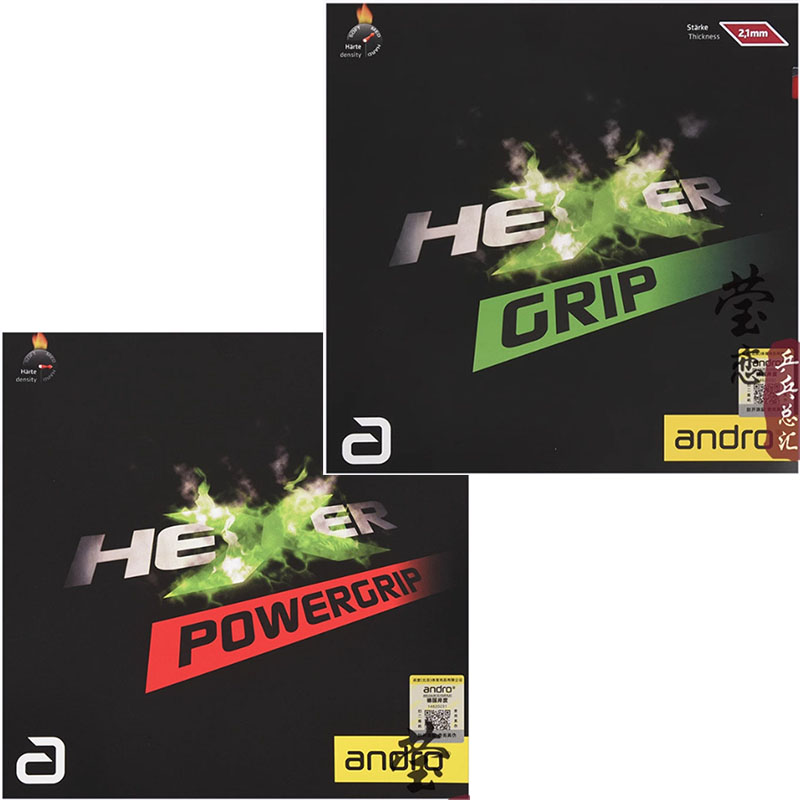 Badminton Grip - Andro HEXER GRIP tafeltennisrubber niet-kleverige snelle