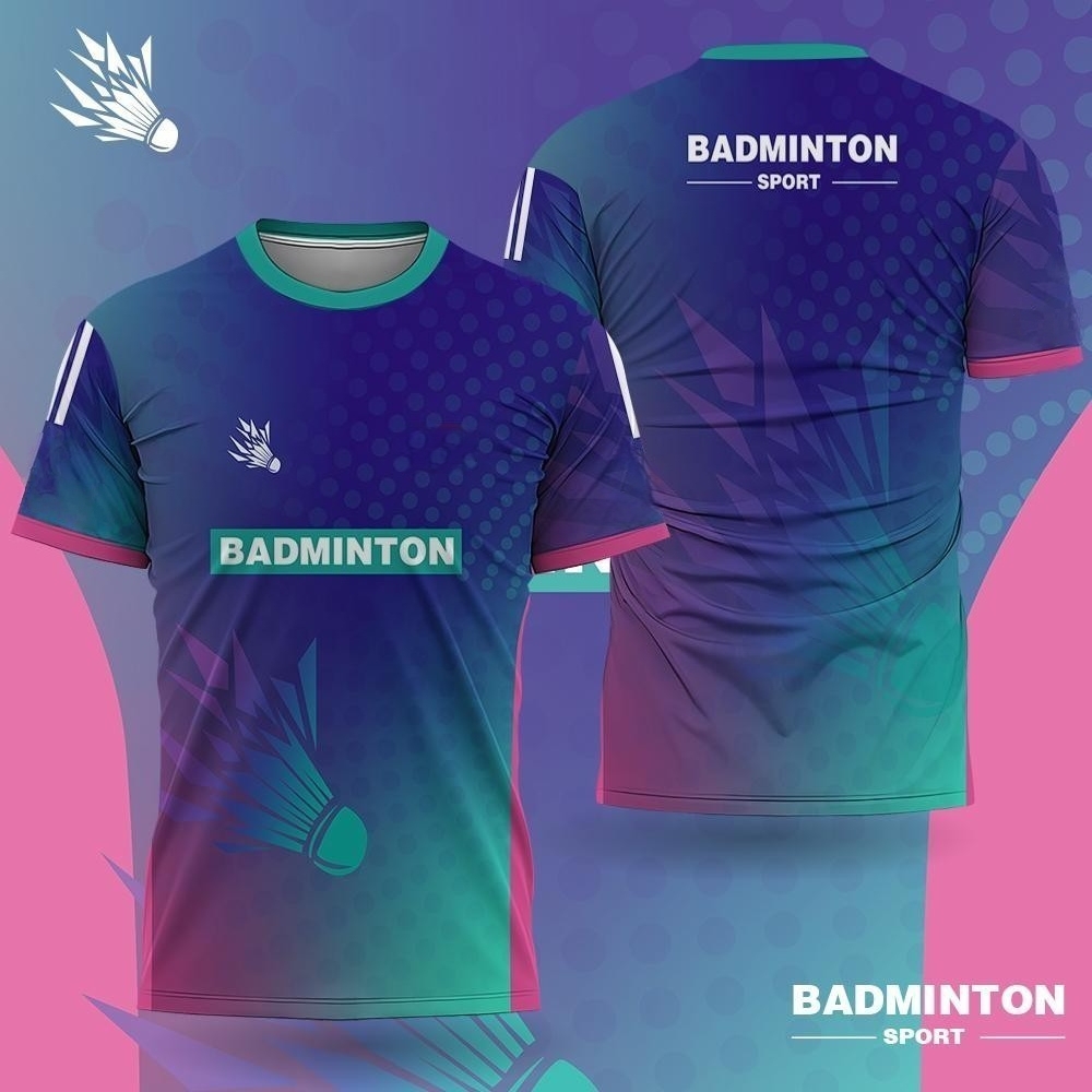 Badminton Outdoor - Badmintonkleding voor heren Gradiënt 3D-print Badminton