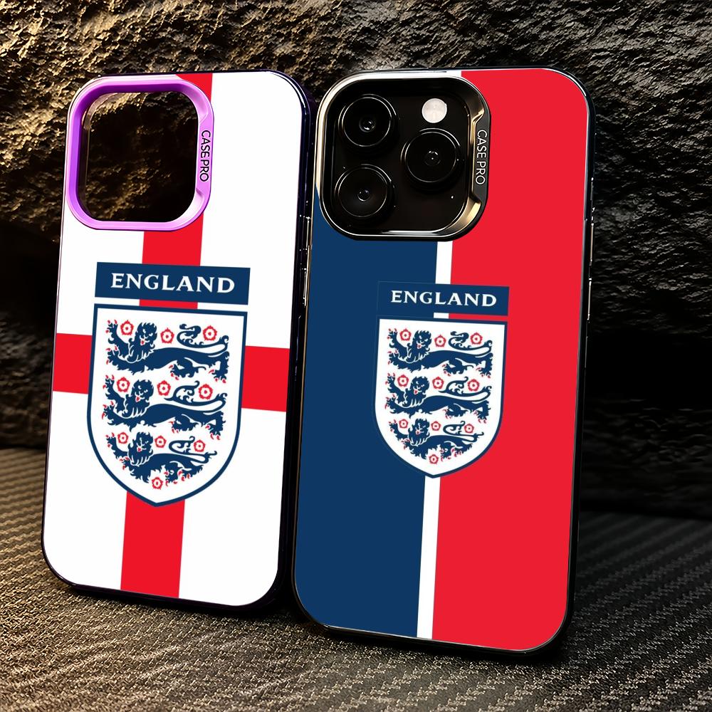 Badminton England - Sport Engeland Vlag voetbal Telefoonhoesje voor