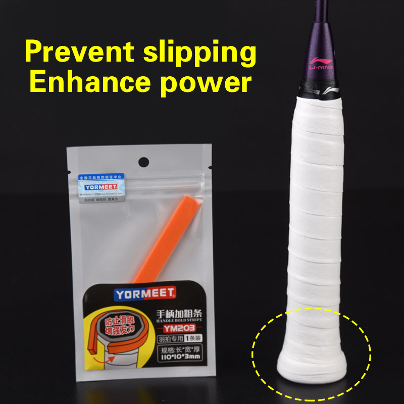 Badminton Grip - Badminton Racket Handgreepverbetering Verdikte griptape voor