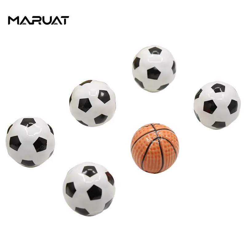 Badminton Zone - Cartoon Kast Deurknoppen Kinderkamer Basketbal Voetbal