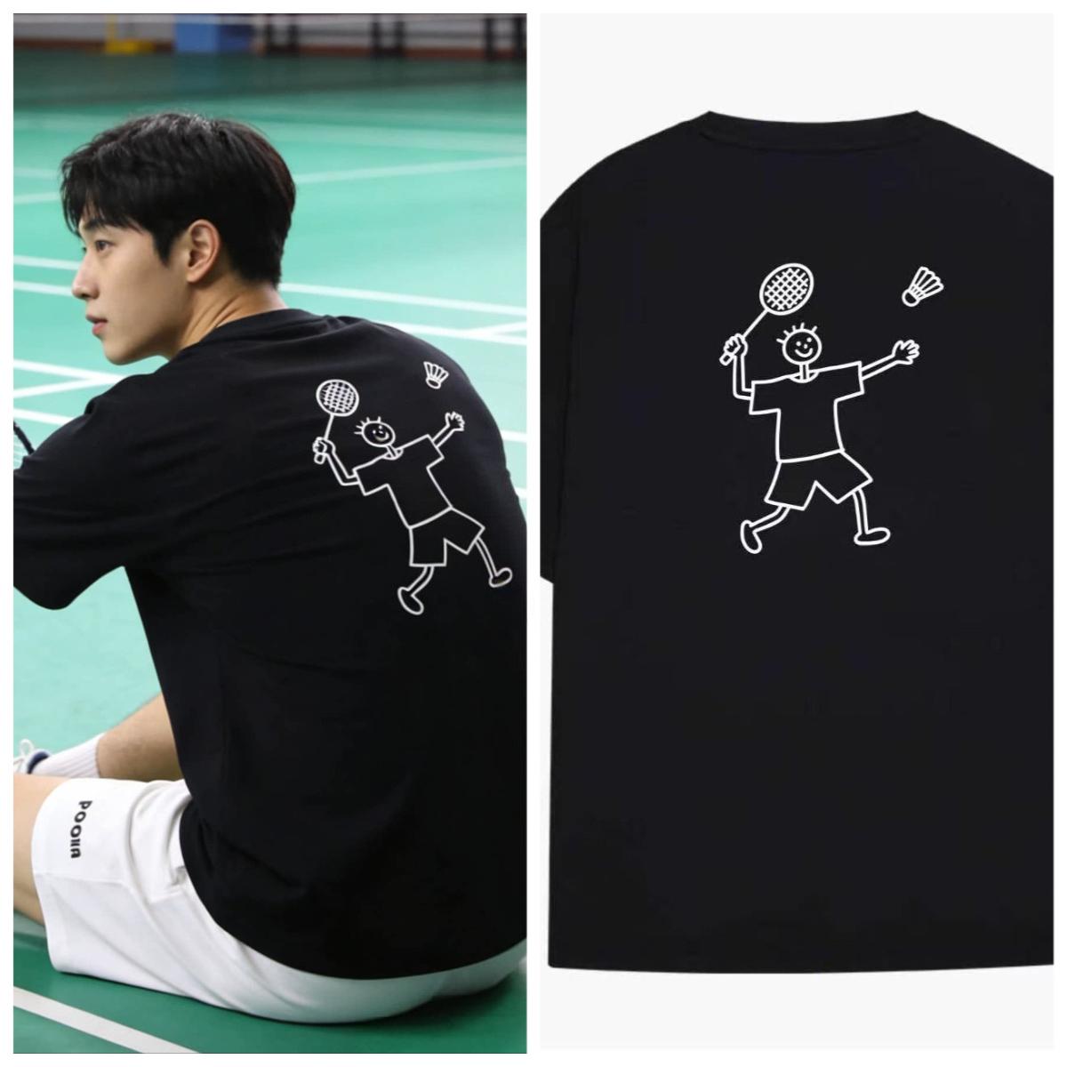 Badminton Emoji - 2026 Badmintonshorts, T-shirts met korte mouwen,