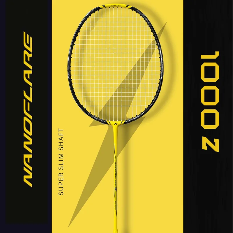 Yonex Racket Carbon - YONEX NANOFLARE 1000Z Carbon Lichtgewicht Badminton
