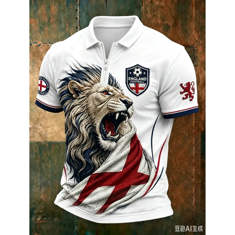 Engeland voetbal poloshirt met - Badminton England recensie en prijs