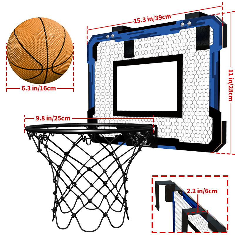 Mini basketbalring voor kinder - Badminton Zone recensie en prijs