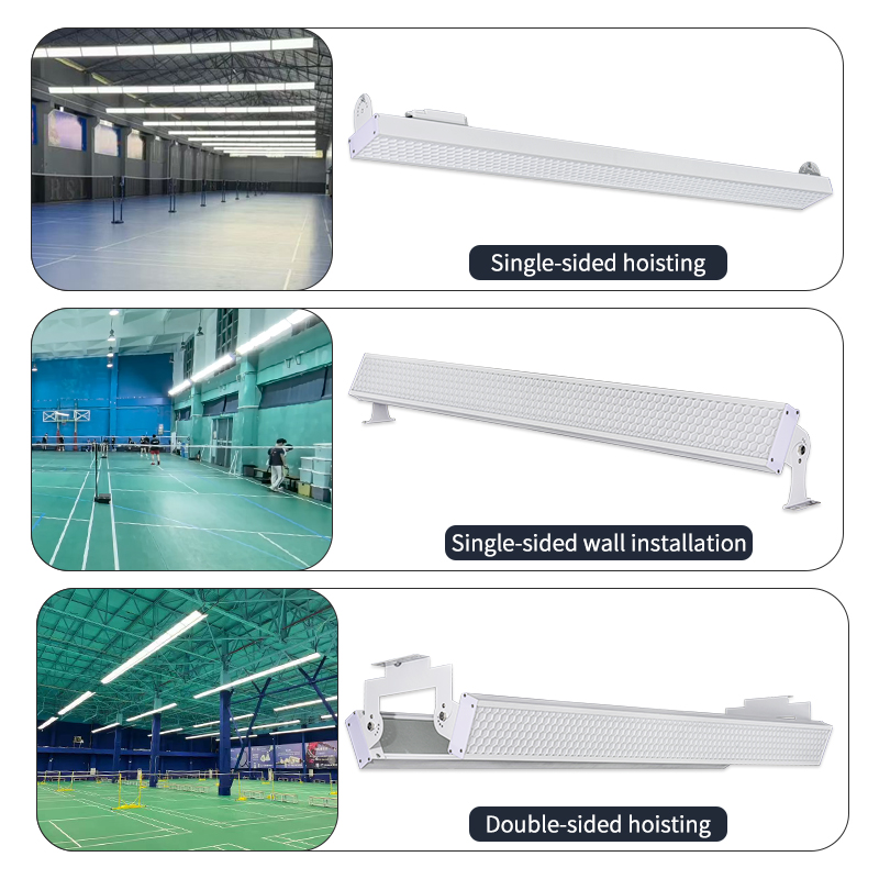 Nieuwe indoor LED badmintonvel - Badminton Court recensie en prijs