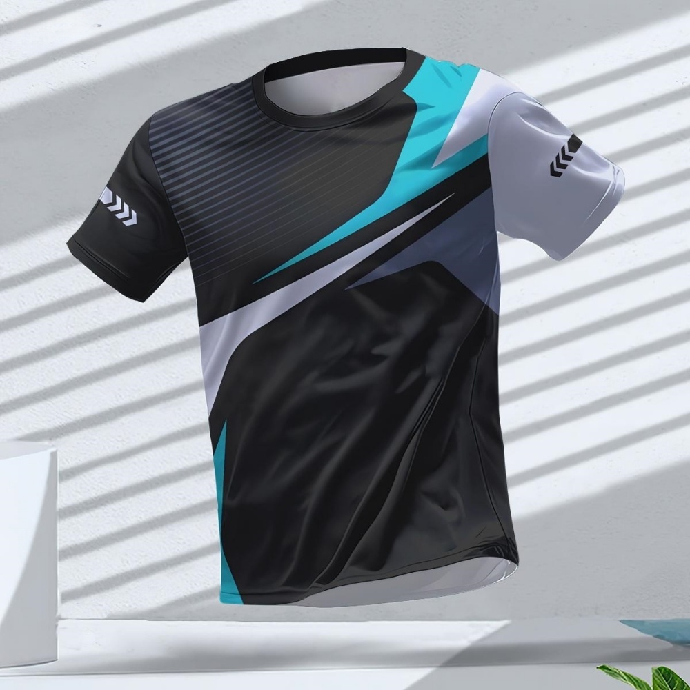 Zomer heren T-shirt Running Fi - Badminton Emoji recensie en prijs