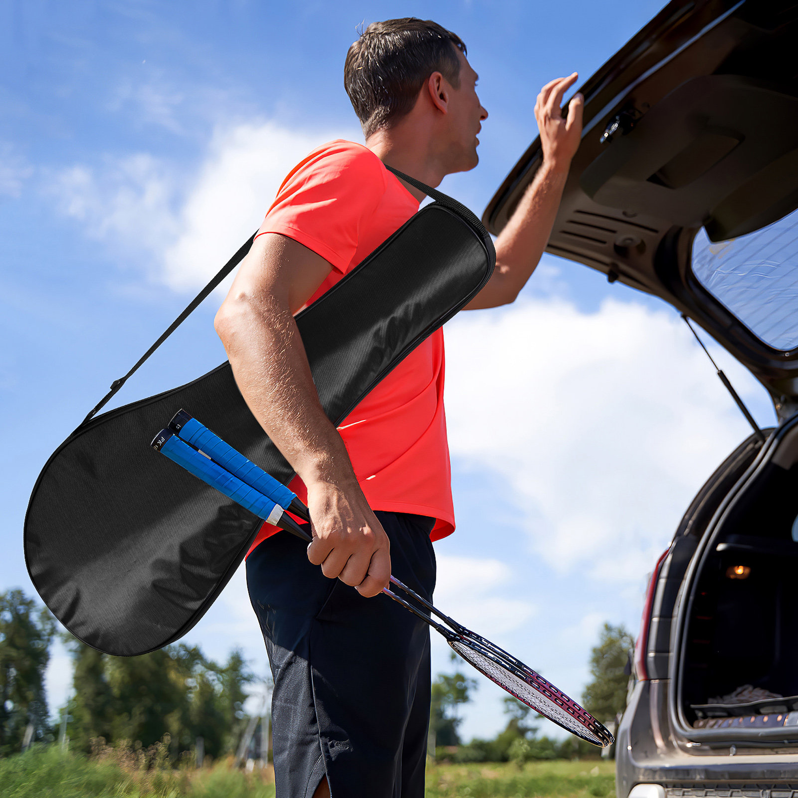 Outdoor badmintontas Sportrack - Badminton Outdoor recensie en prijs