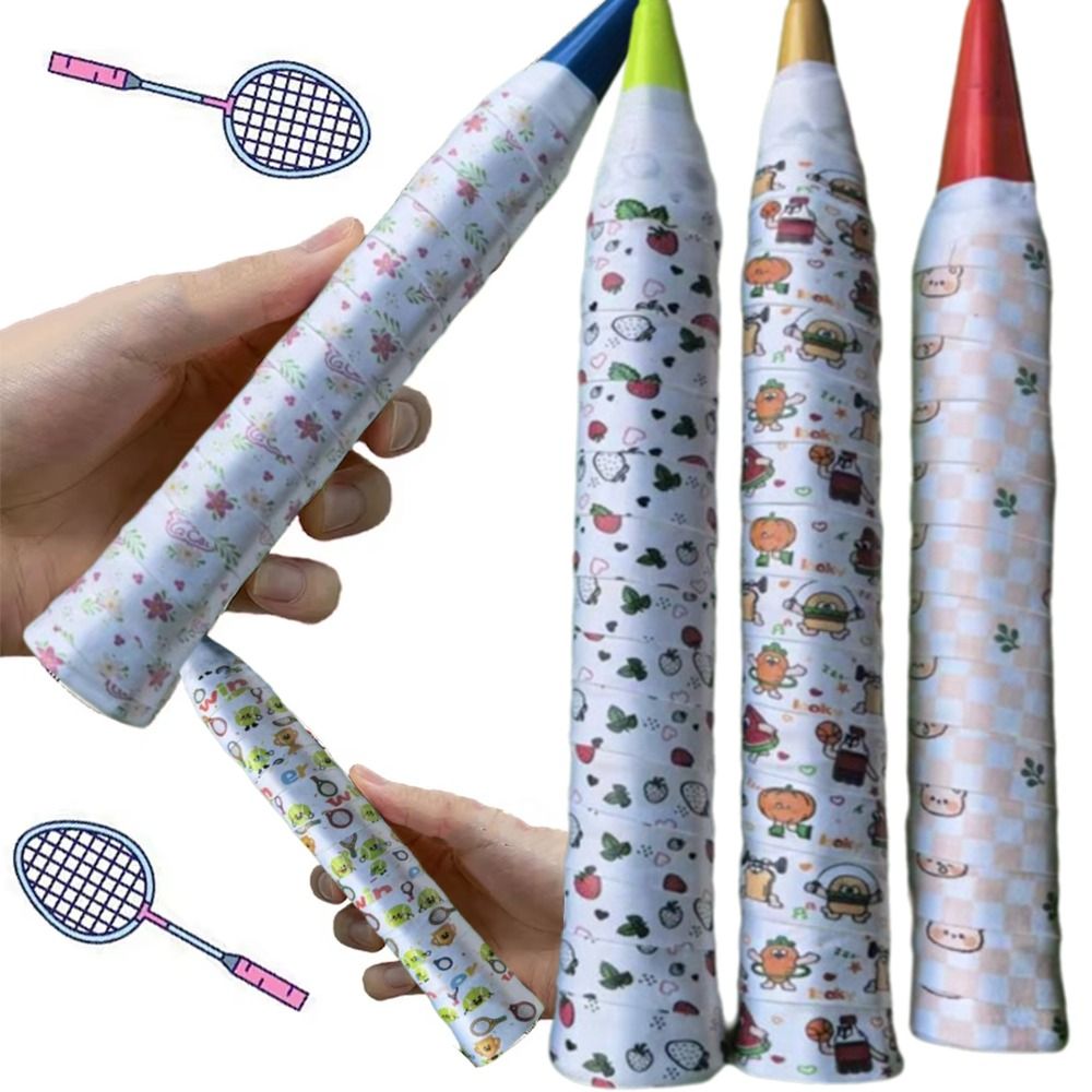 Nieuwe cartoon bedrukte badmin - Badminton Grip recensie en prijs