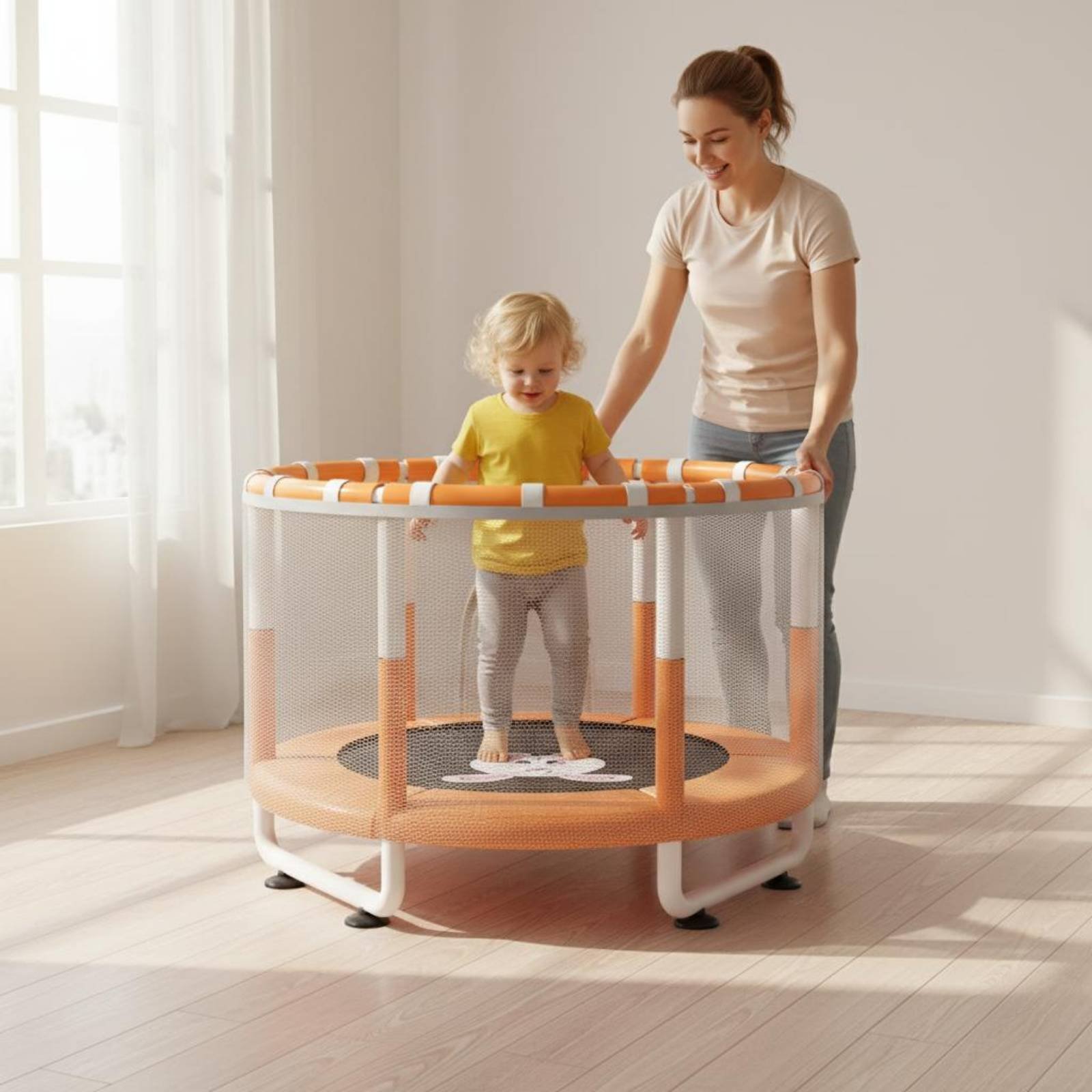 Kinderveiligheidsnet Trampolin - Training Net Mini recensie en prijs