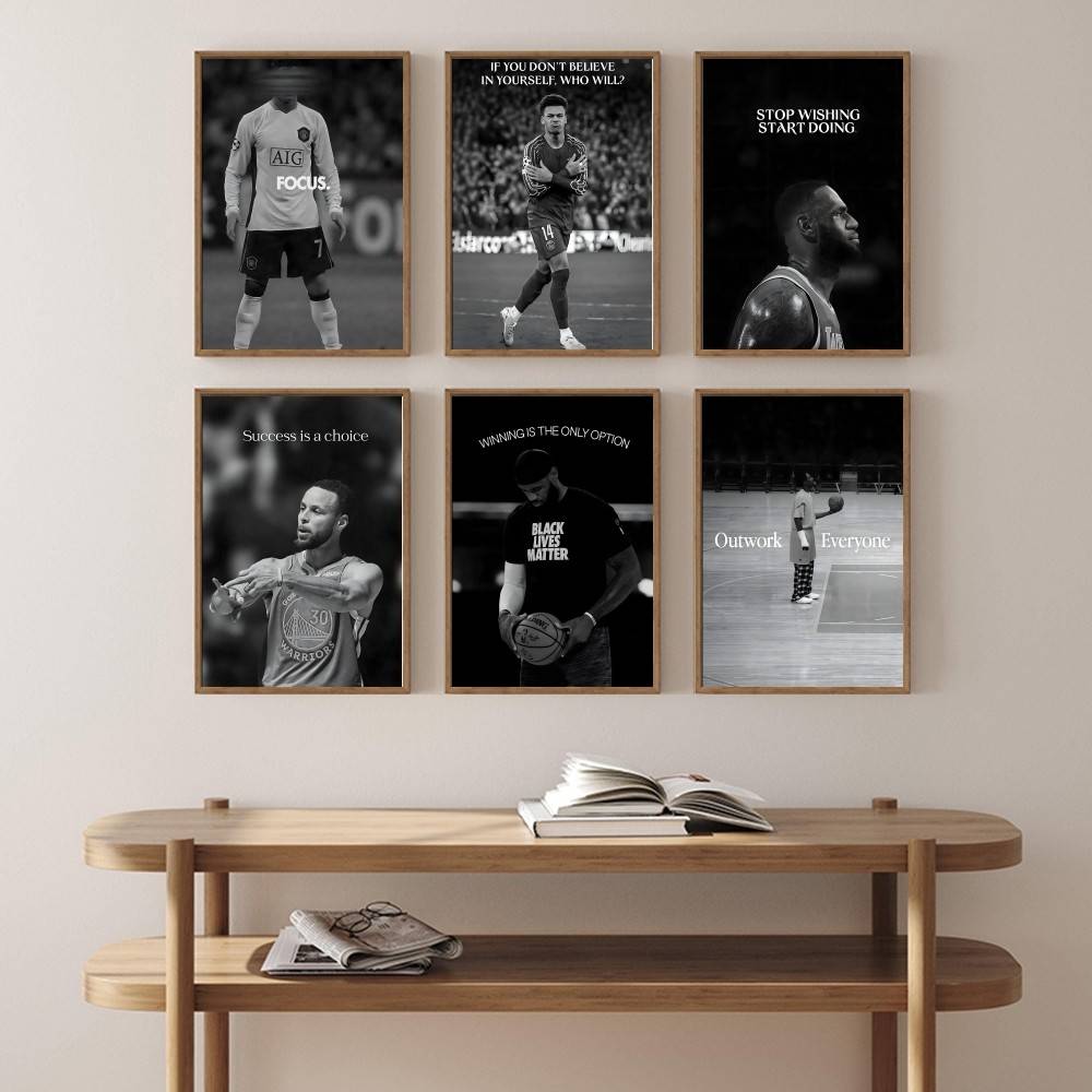Atleet Inspirerende Citaat Pos - Badminton Zone recensie en prijs