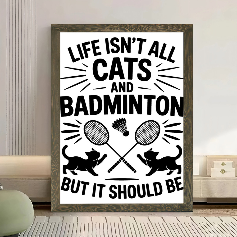 Katten en badminton grappig ci - Badminton Quotes Funny recensie en prijs