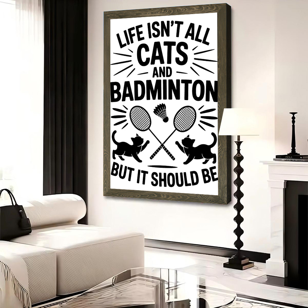 Katten en badminton grappig ci - Badminton Quotes Funny recensie en prijs