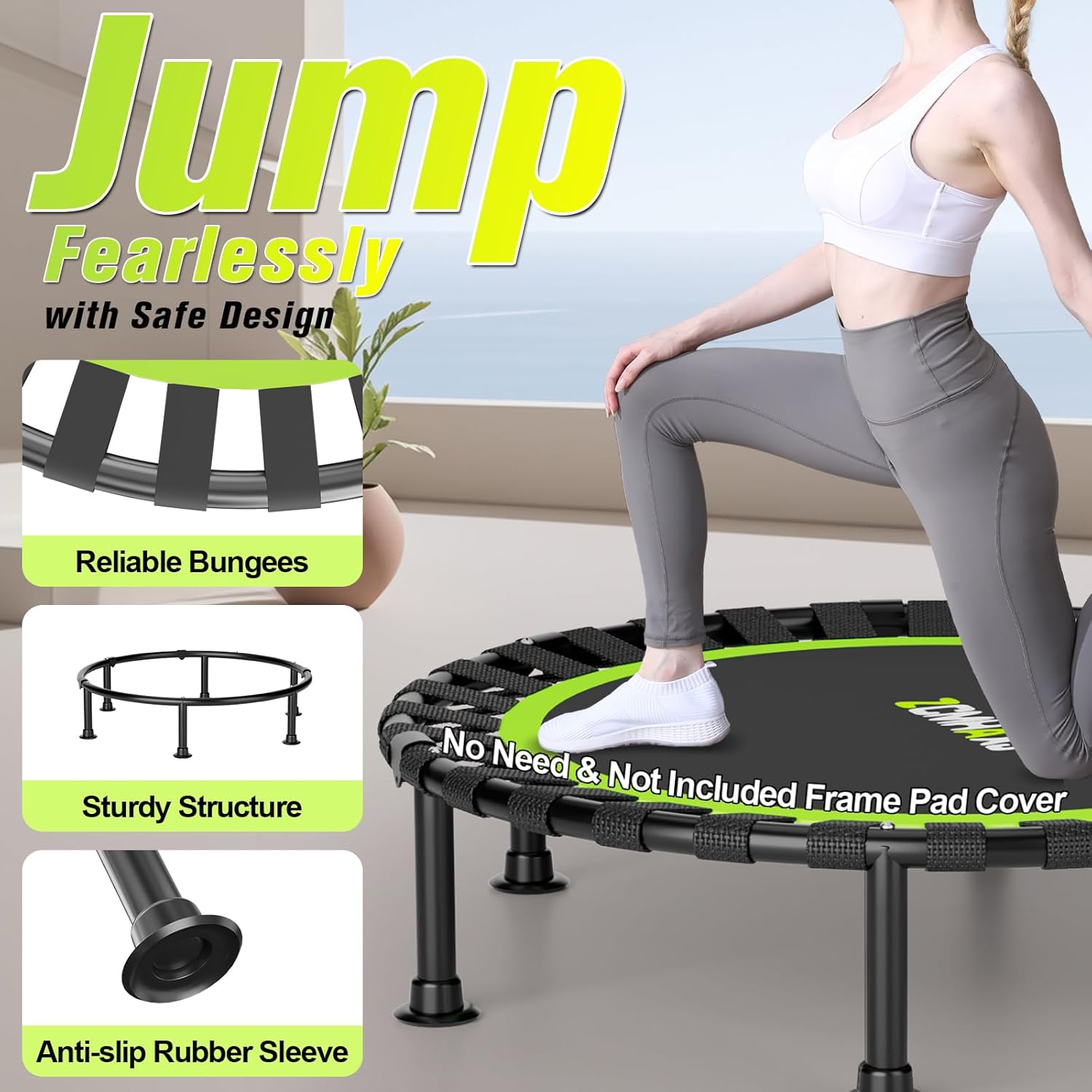 Opvouwbare Mini Rebounder Tram - Training Net Mini recensie en prijs