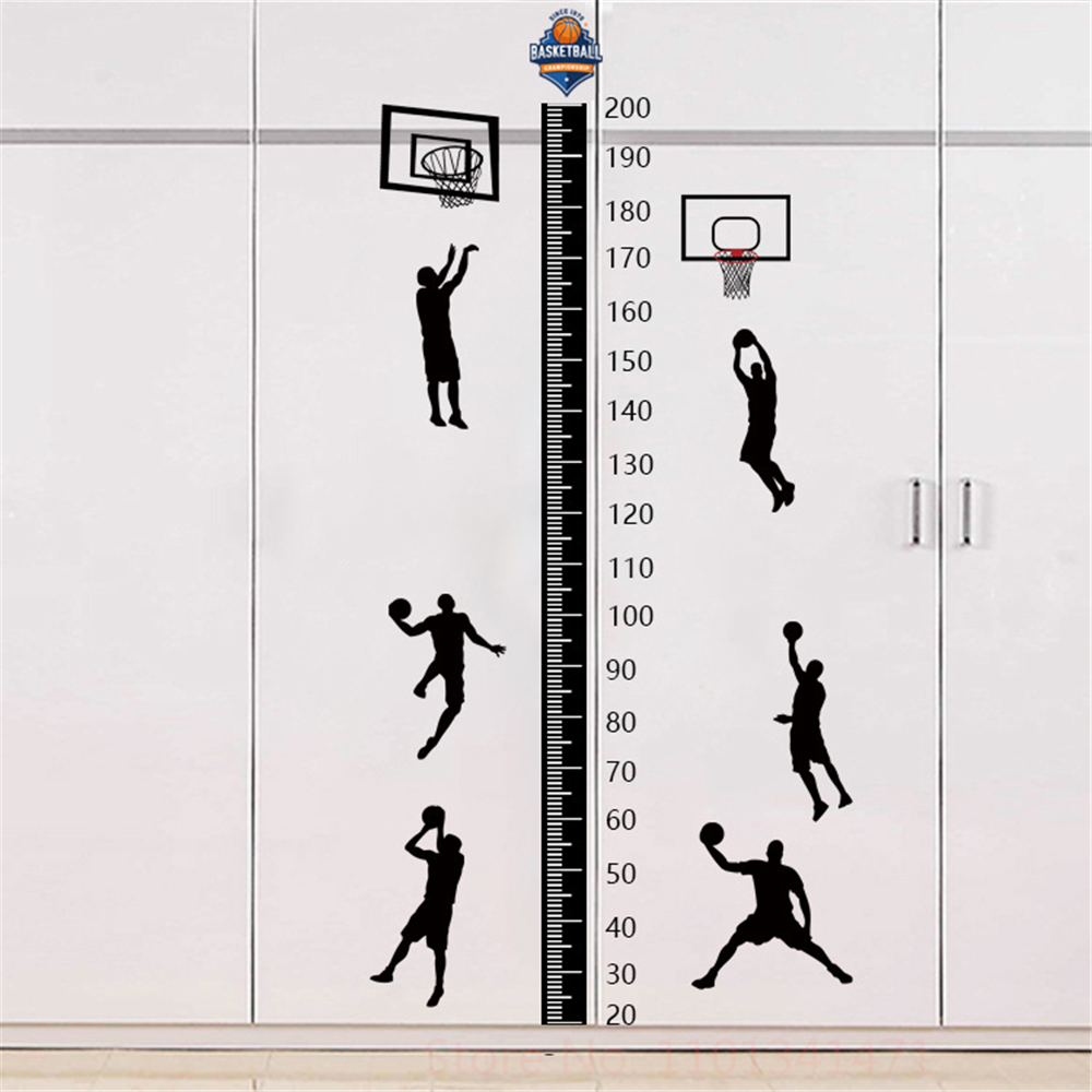 Basketbal Hoogte Stickers Voor - Badminton Zone recensie en prijs