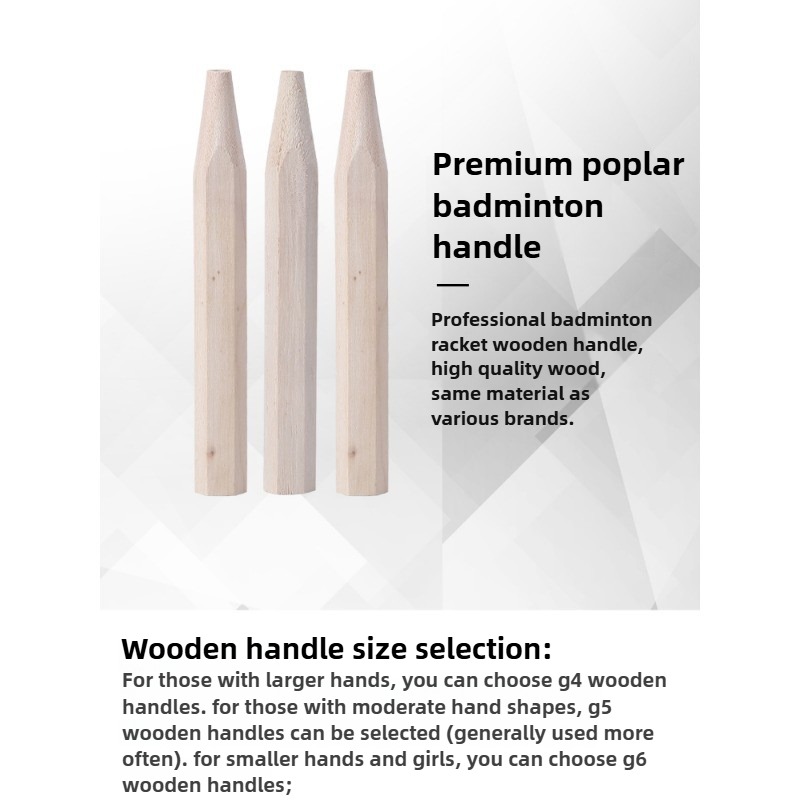 Reparatie van houten handvat v - Badminton Grip recensie en prijs