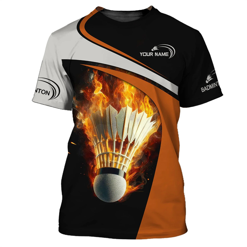 Badminton Sport T-shirt Herenk - Badminton Emoji recensie en prijs