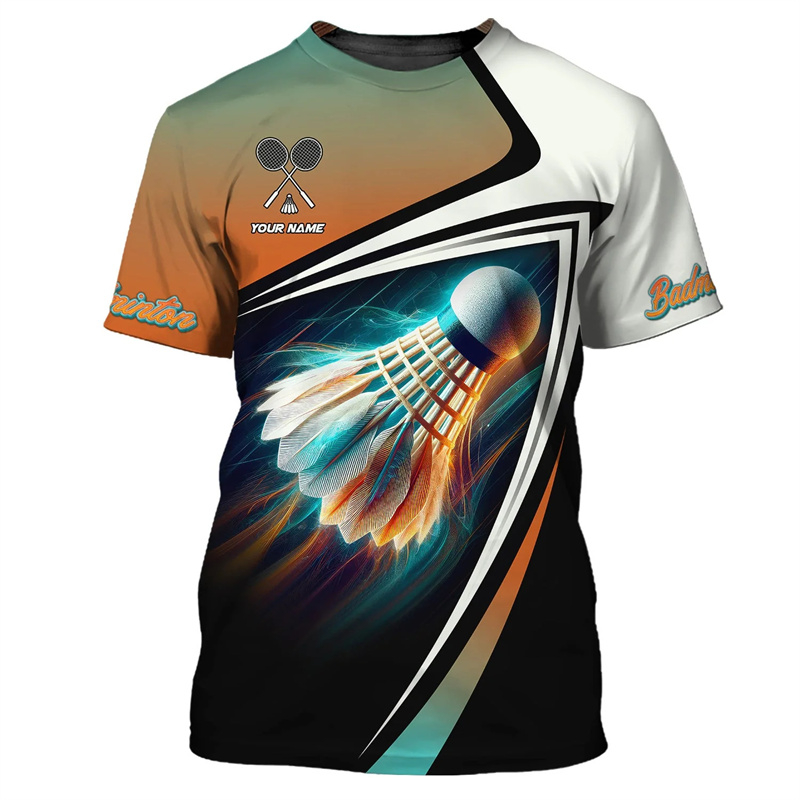 Badminton Sport T-shirt Herenk - Badminton Emoji recensie en prijs