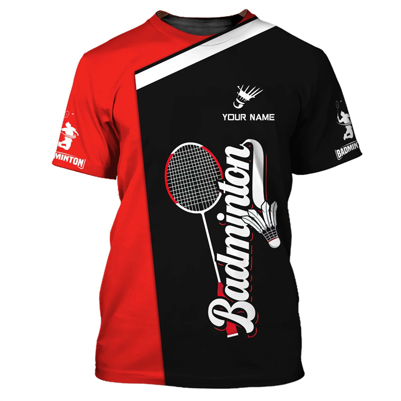 Badminton Sport T-shirt Herenk - Badminton Emoji recensie en prijs